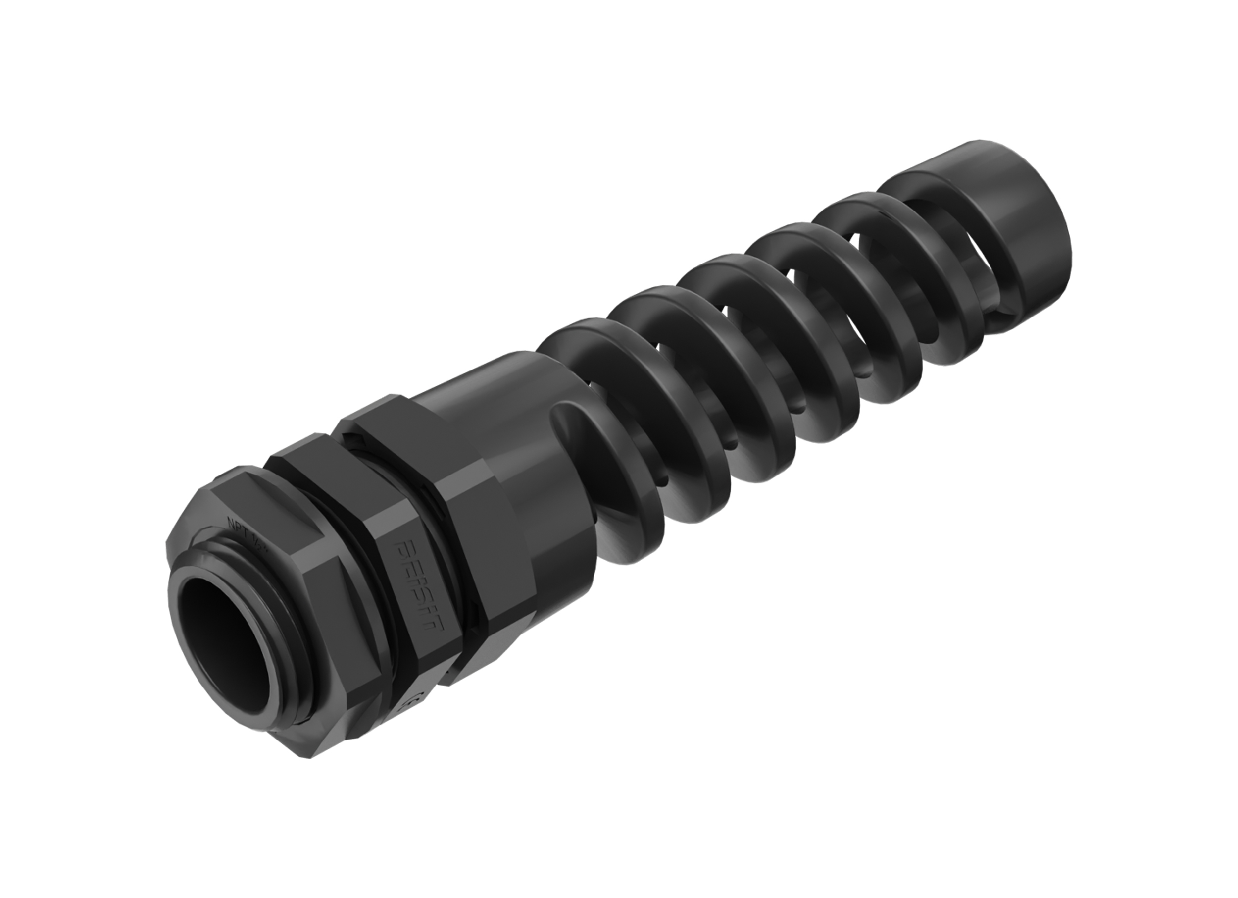 1/2” NPT/E防折彎電纜固定頭