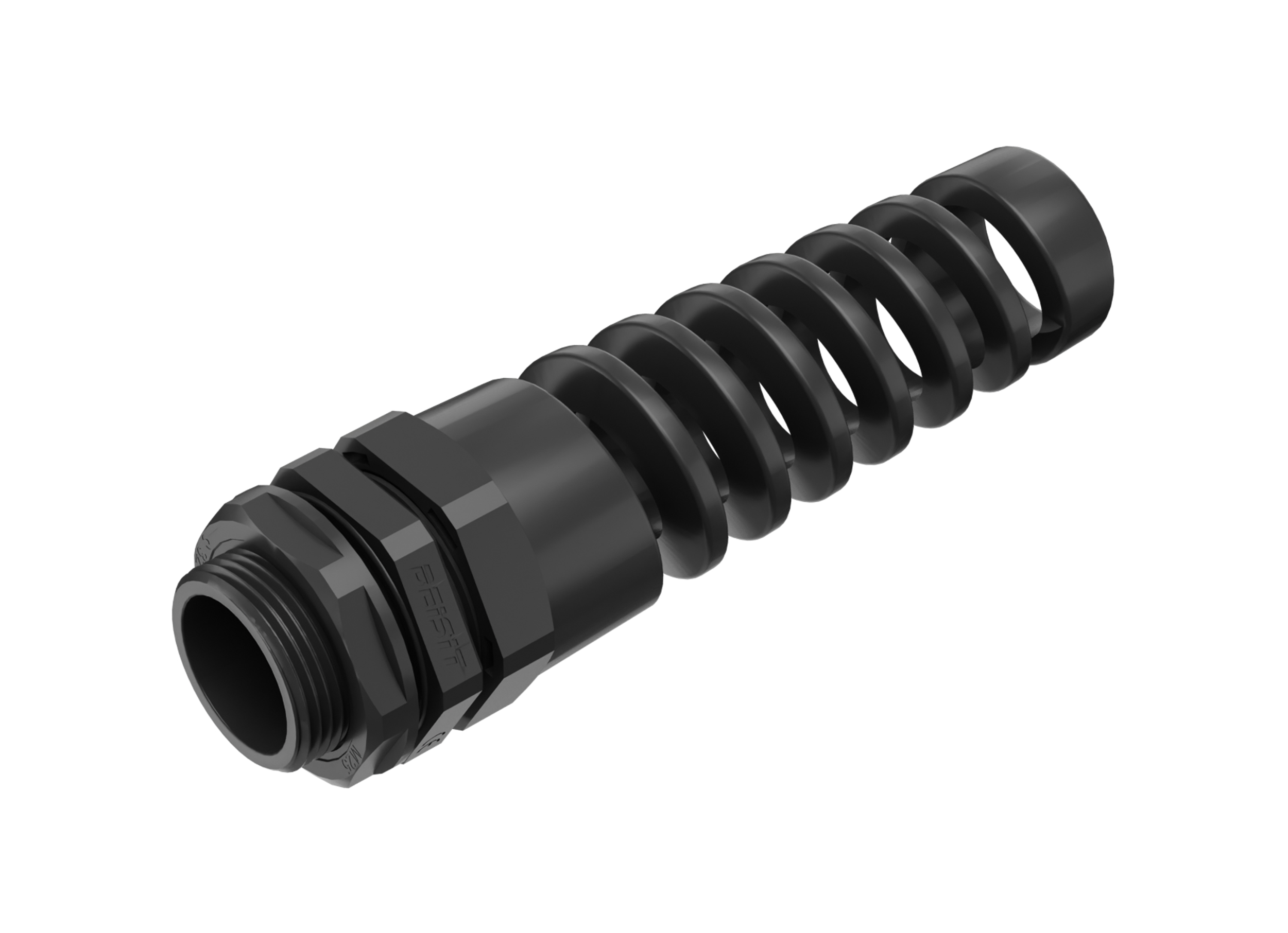 M25x1.5 加長(zhǎng)型防折彎電纜固定頭